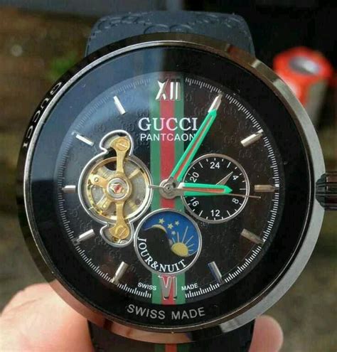 gucci pantcaon swiss made watch price|authentic Gucci watch.